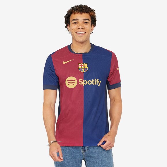 FC Barcelona 24/25 Player Version Home Jersey Size L NWT